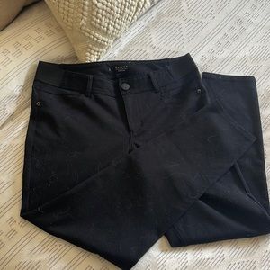 Fabric skinny pant - mid rise